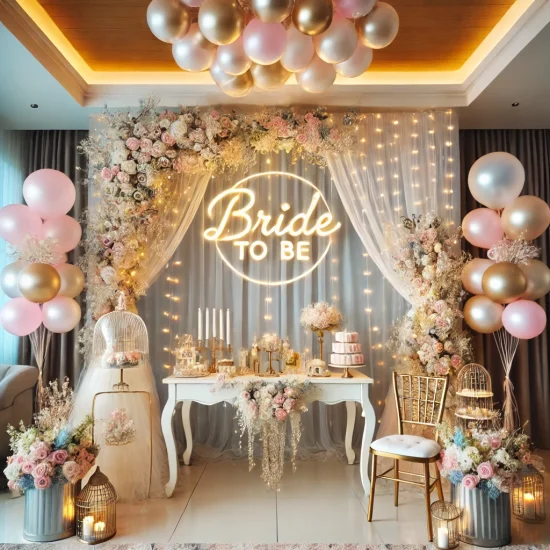 Bride to be Party Decoration - Ballerines Kreations
